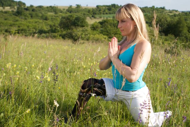 YOGA barrierefrei mit Katja Sandschneider