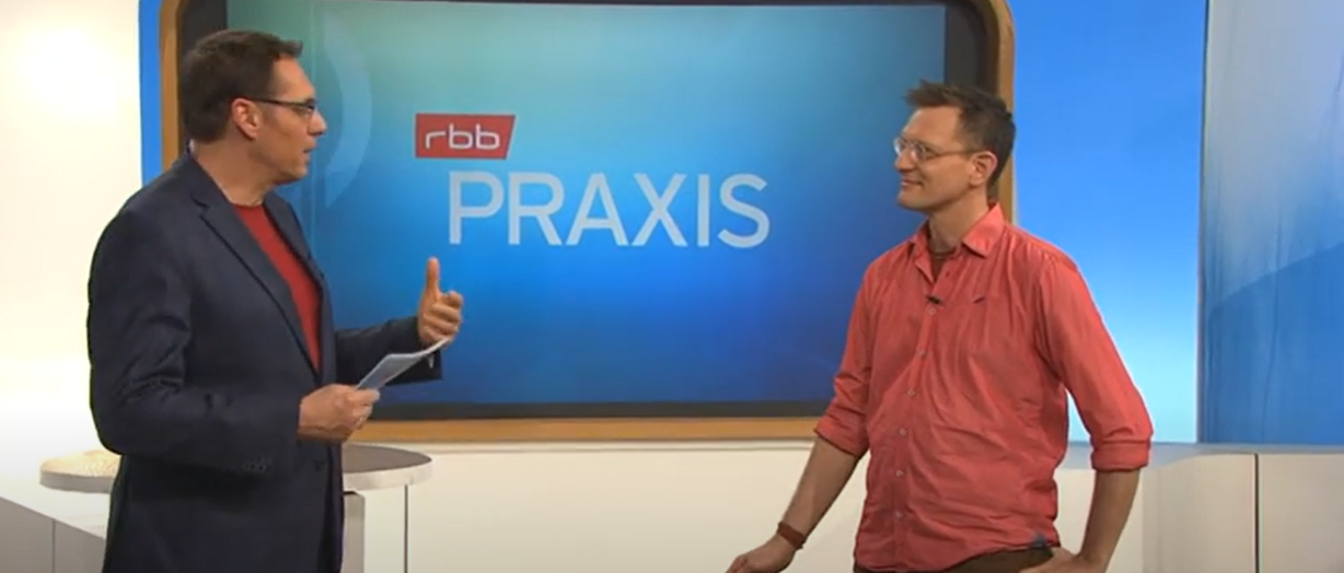 Stefan Datt bei rbb Praxis